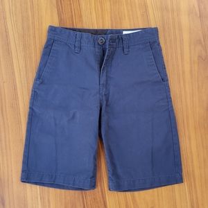 Volcom Boys Chino Shorts Navy